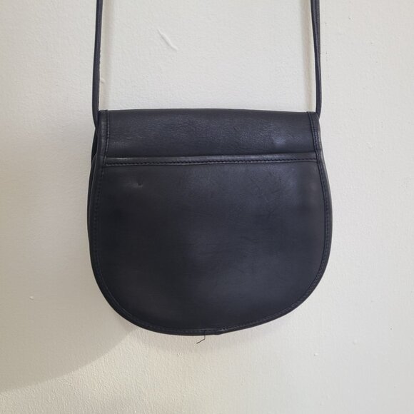 Coach Vintage Wako crossbody bag black leather - Picture 2 of 12